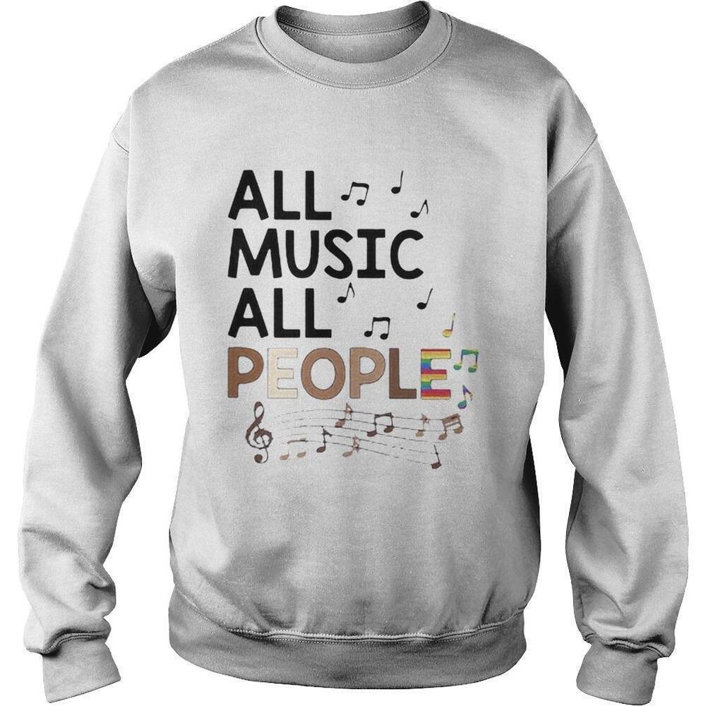 All Music All People Black Lives Matter Lgbt Sweatshirt